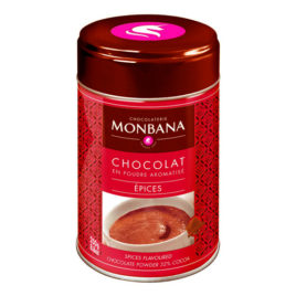 Chocolat en poudre arôme Epices- Boîte 250g